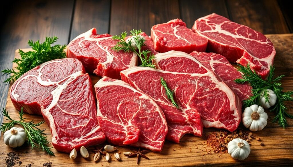 Bone-in beef cuts