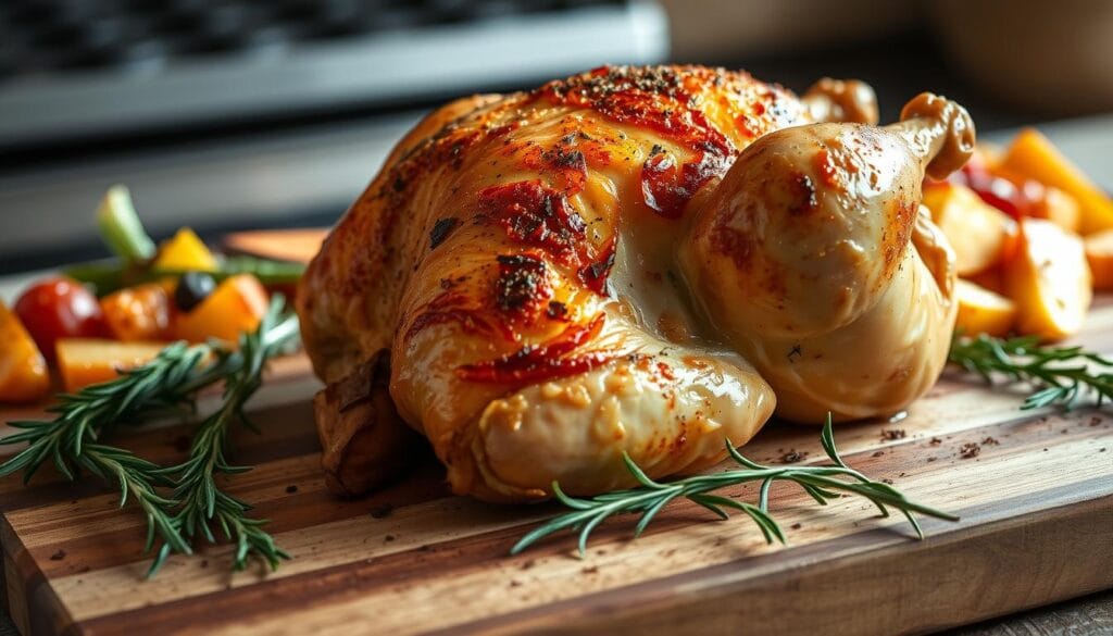 Oven-Baked Frozen Chicken Oven-Baked Frozen Chicken