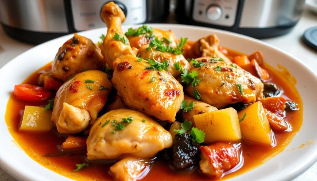Slow cooked chicken