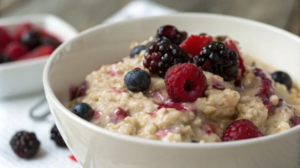 "Fresh berries turning soggy - What not to add in overnight oats too early"