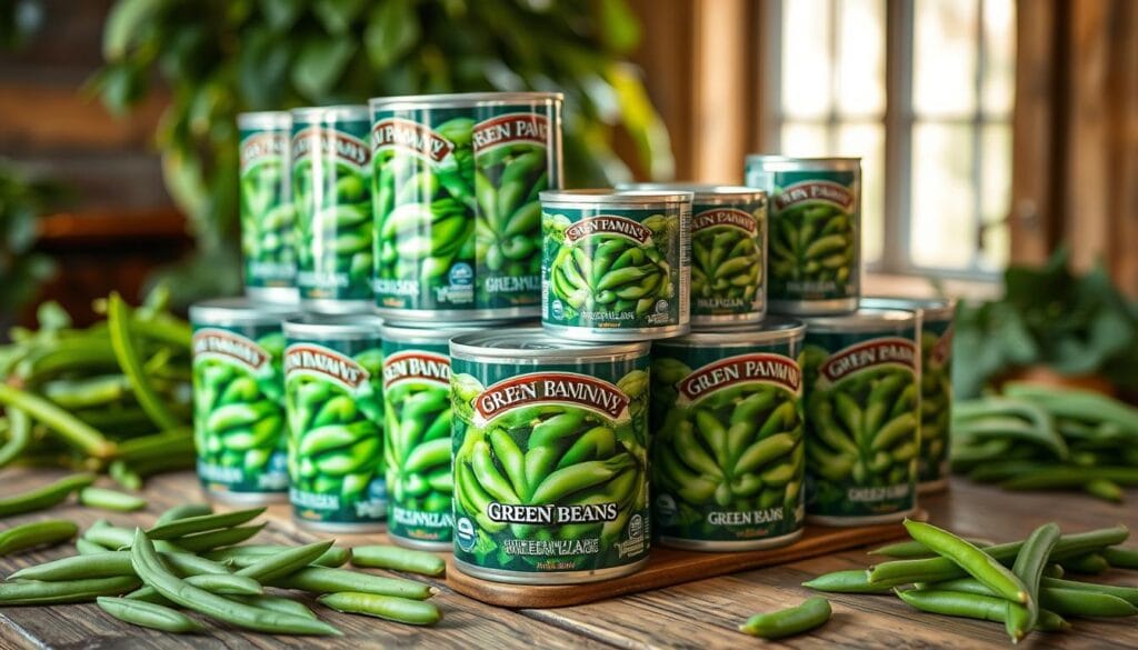 canned green beans