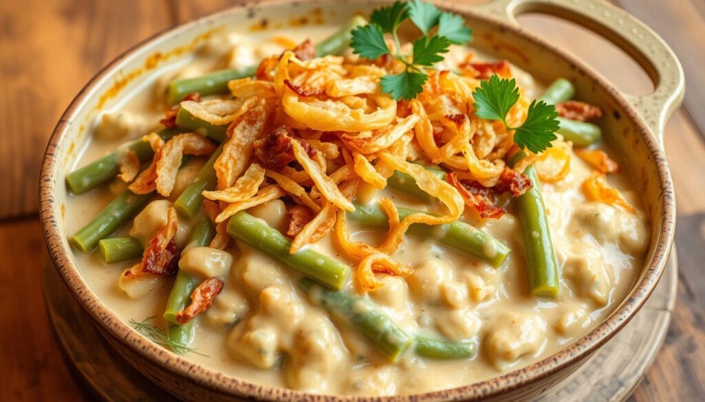 creamy green bean casserole