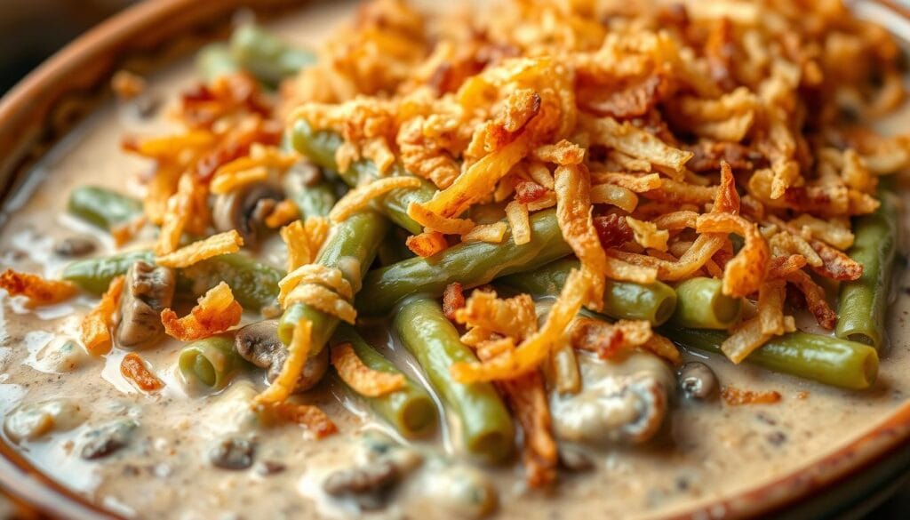 green bean casserole texture