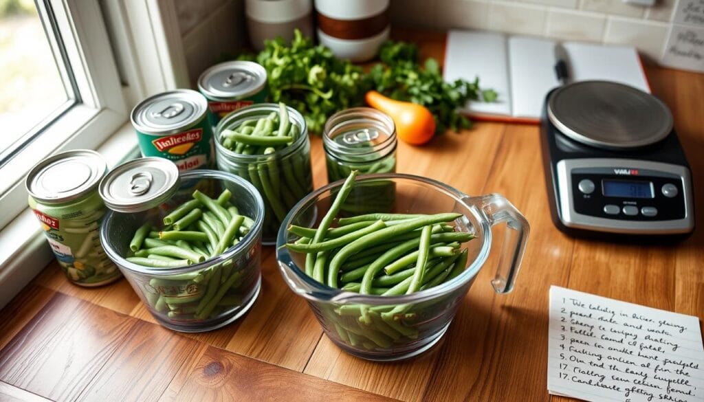 kitchen math, canned vegetable conversions
