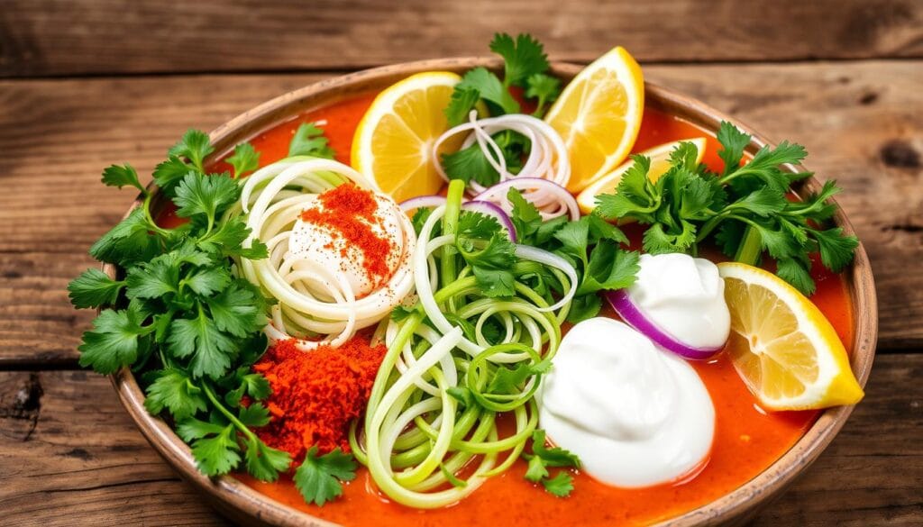 soup garnishes soup garnishes