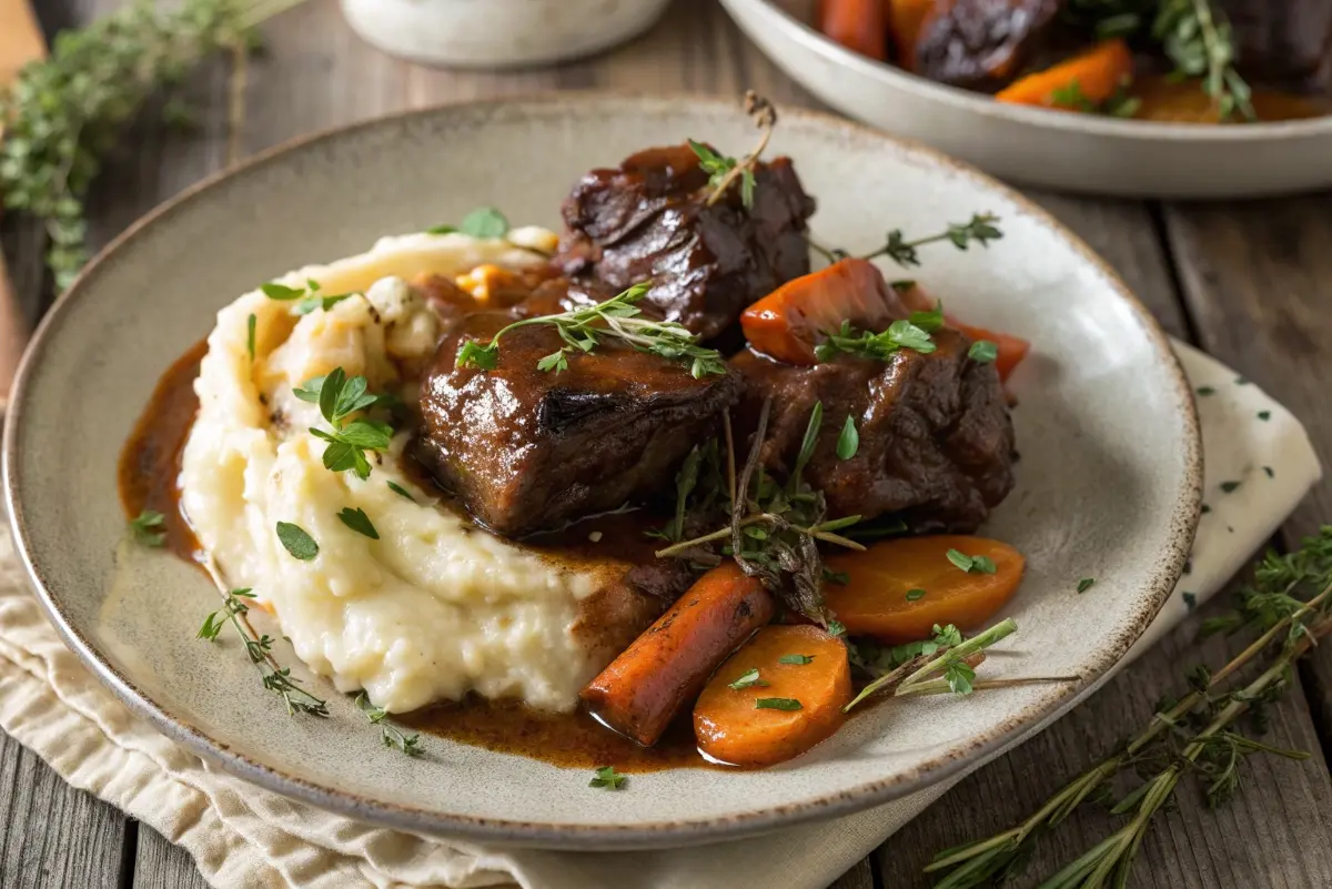 Can oxtails and short ribs be cooked together